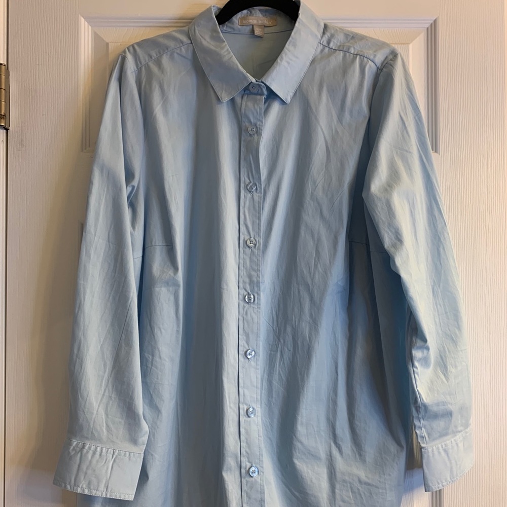 Woman Within Dress shirt